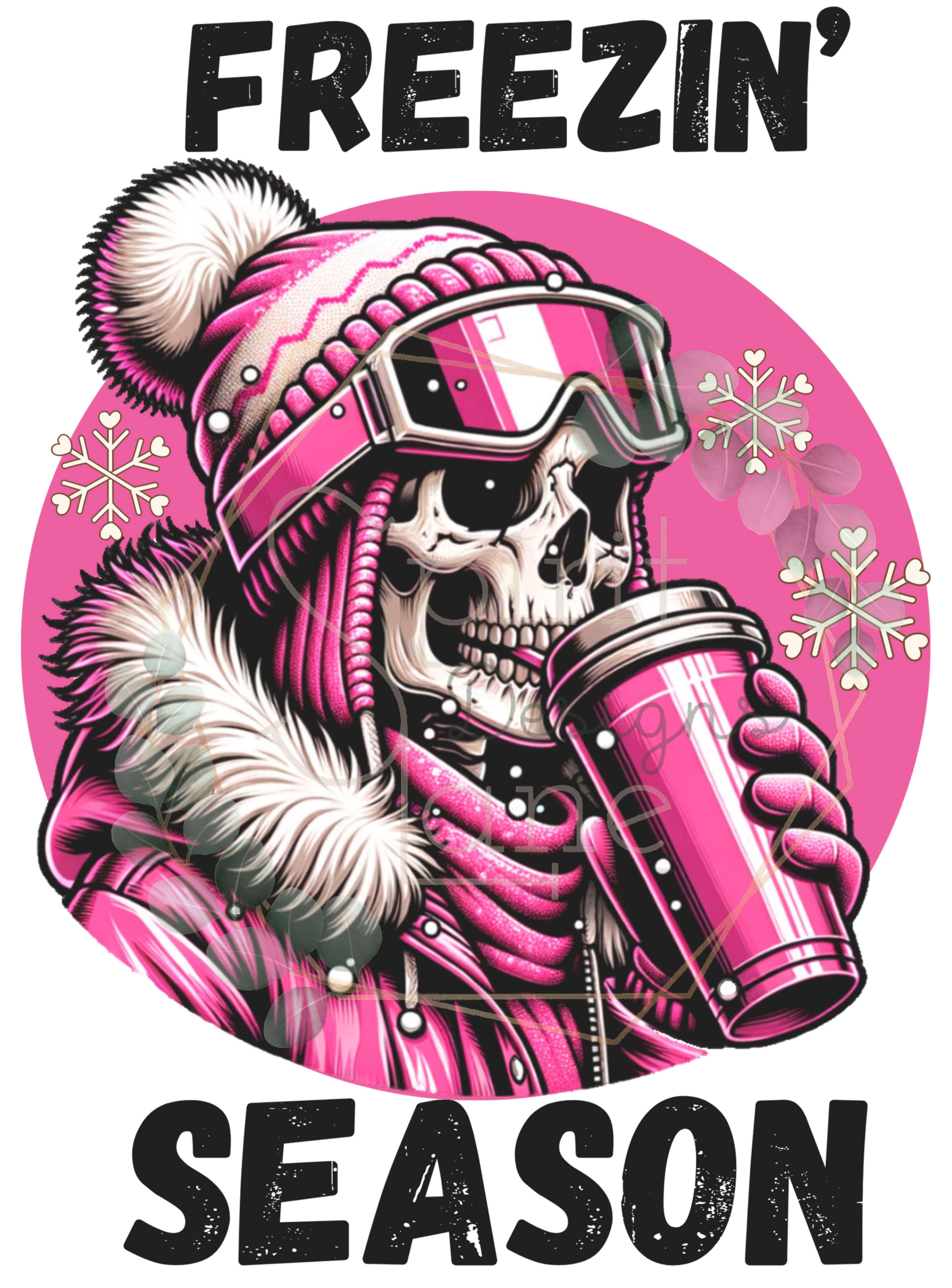 DTF TRANSFER-FREEZIN’ SEASON