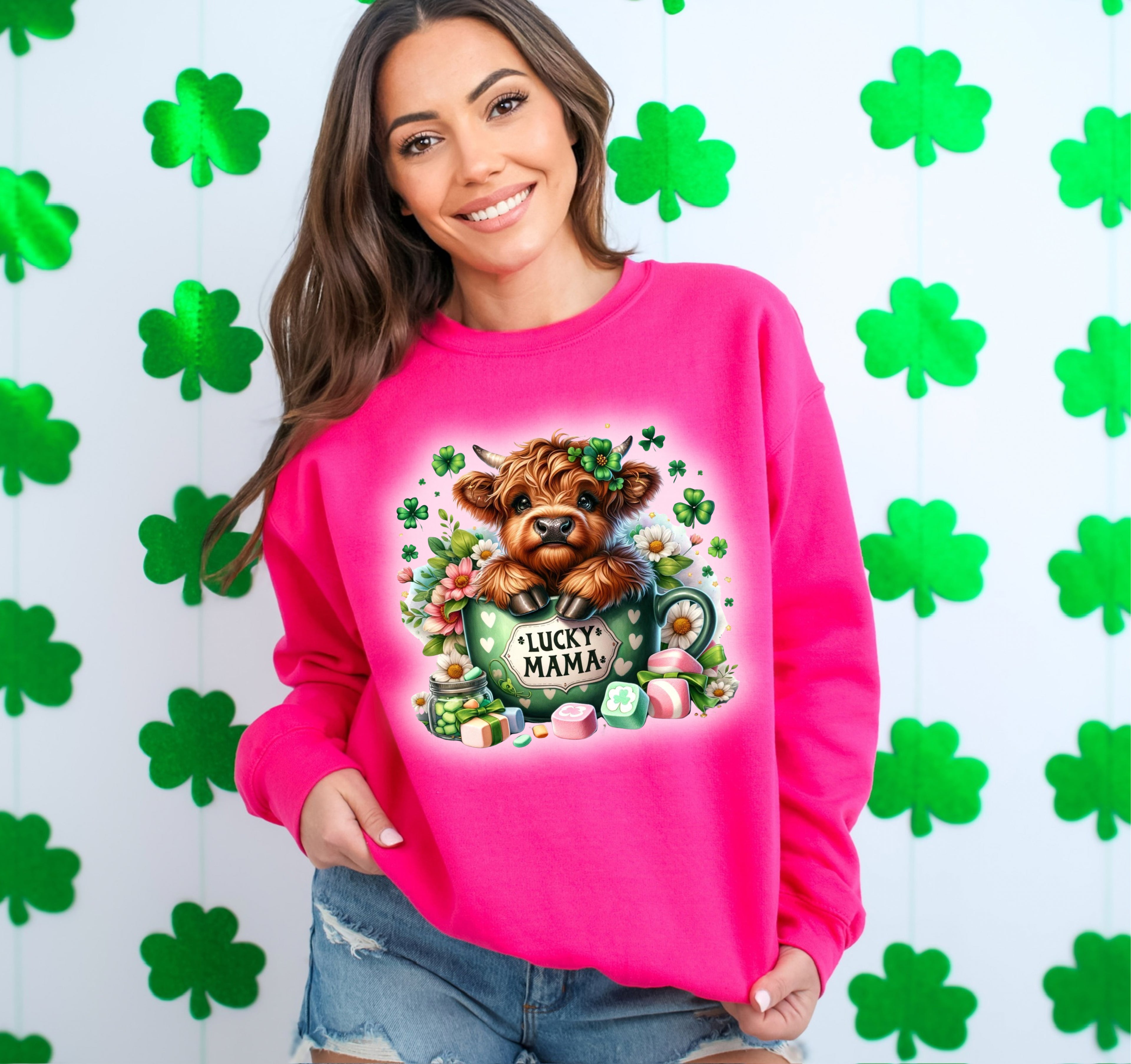 Highland Cow St. Patrick’s Day