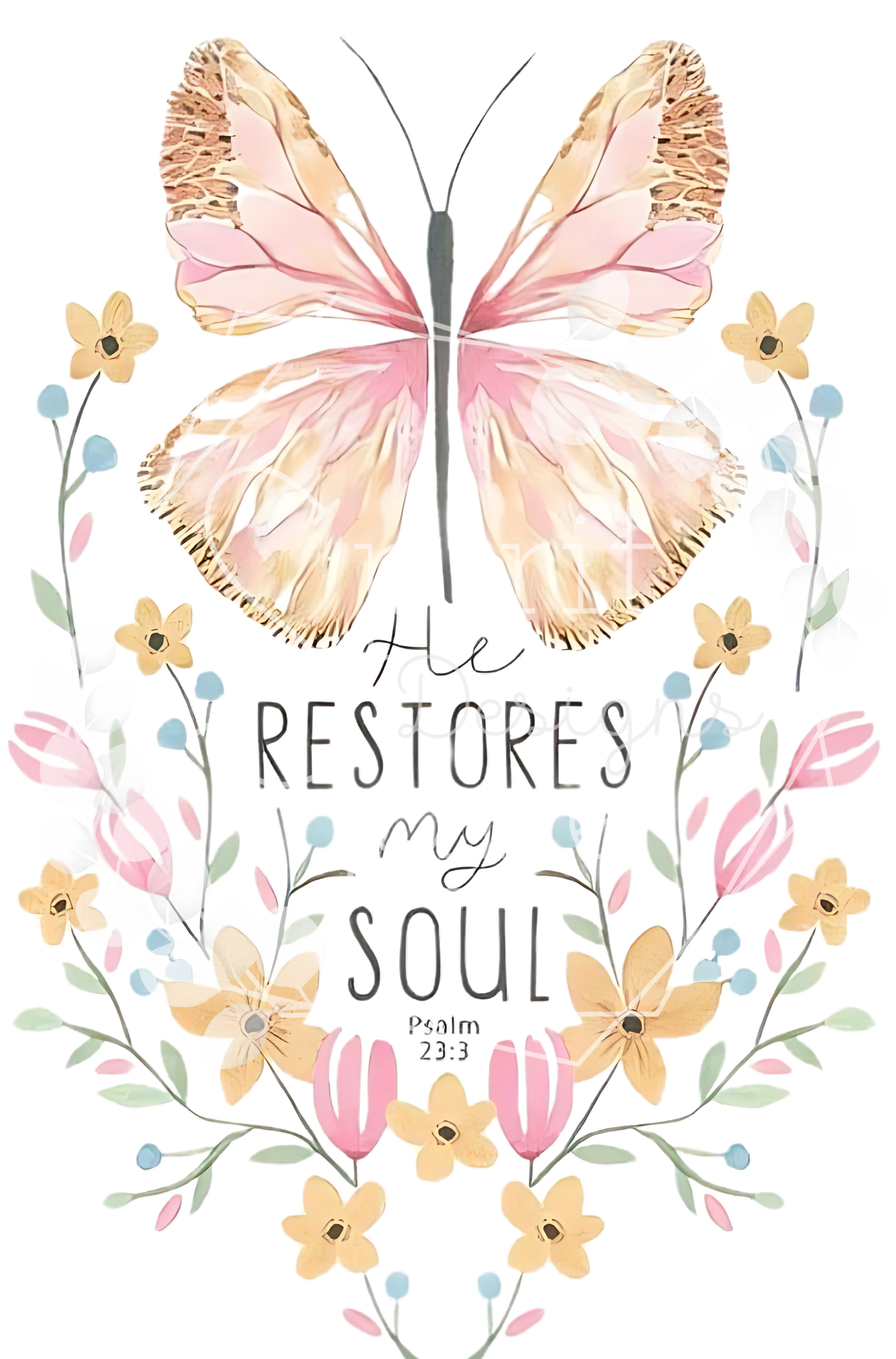 He Restores My Soul