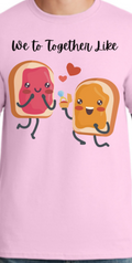 His/Hers Couples T-Shirt PB&J